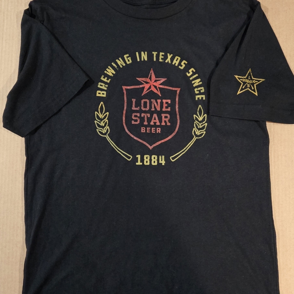 Hooey Black Tee with Red and Yellow Graphics